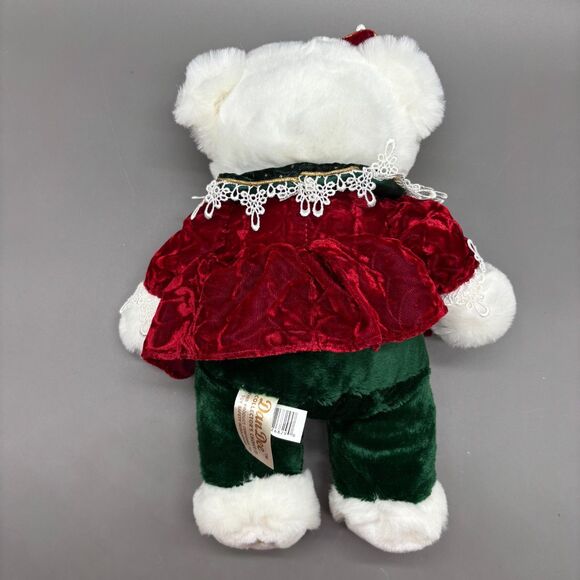 Dan Dee Snowflake Friends Christmas Bears Plush Set 2002 Boy Girl Holiday 13" - Picture 4 of 11